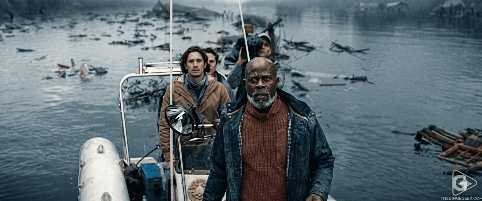 create feature image for thebingegeek.com website and improve the image quilaty