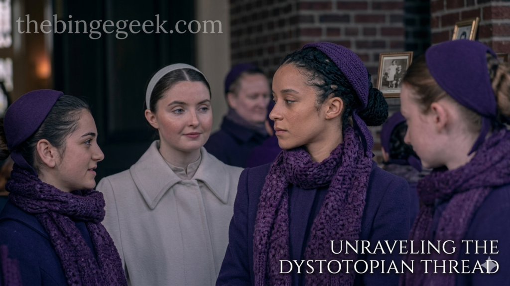 The Testaments Episode 9 Preview June’s Mission Comes to a Head, Gilead’s Next Generation Faces Impossible Choices