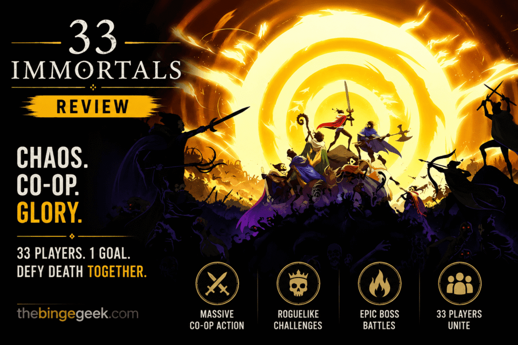 33 Immortals Review – A Chaotic Co-Op Roguelike That Almost Reaches Ascension 2026