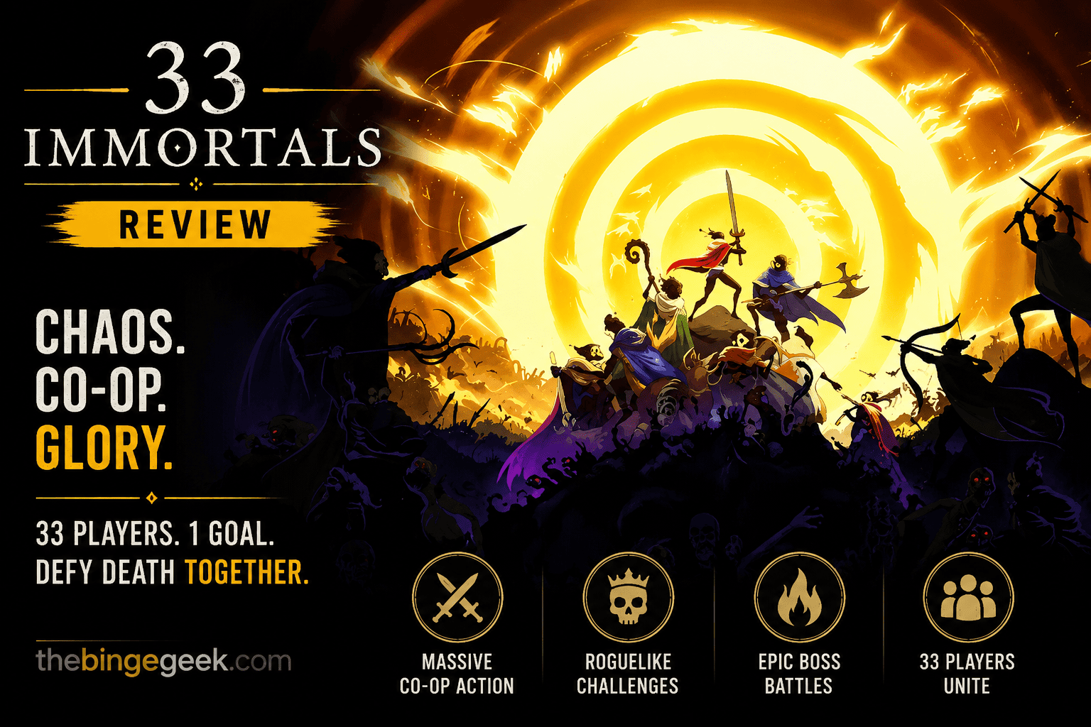 33 Immortals Review – A Chaotic Co-Op Roguelike That Almost Reaches Ascension 2026