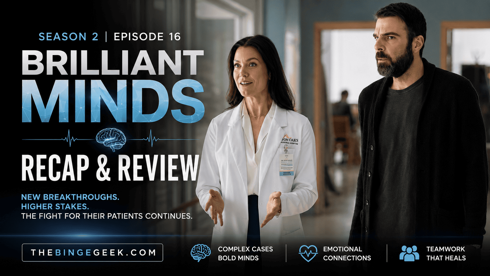 Brilliant Minds Season 2 Episode 16 Recap Dr Wolf Hits Rock Bottom While Bronx General Fights Back 2026