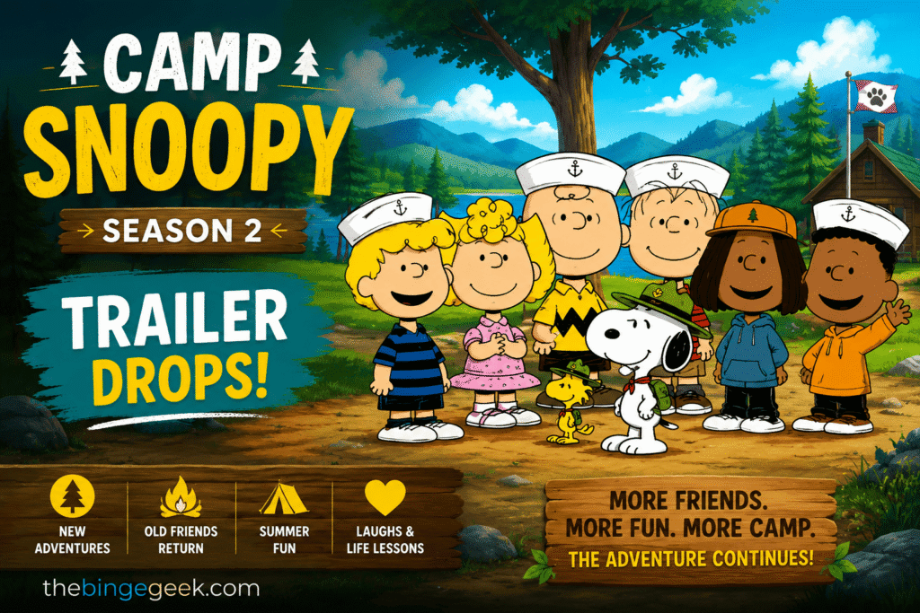 Camp Snoopy Season 2 Trailer Drops as Apple TV Brings More Peanuts Summer Adventures to Life 2026
