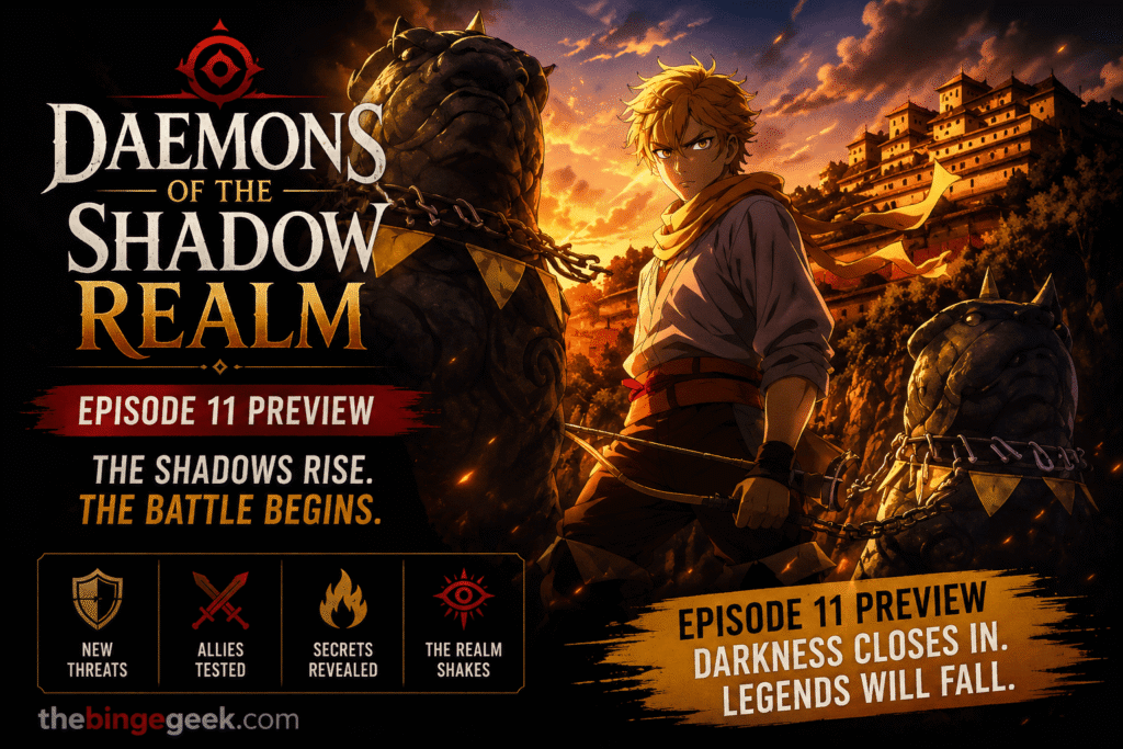 Daemons of the Shadow Realm Episode 11 Preview Release Date Time And Where To Watch 2026