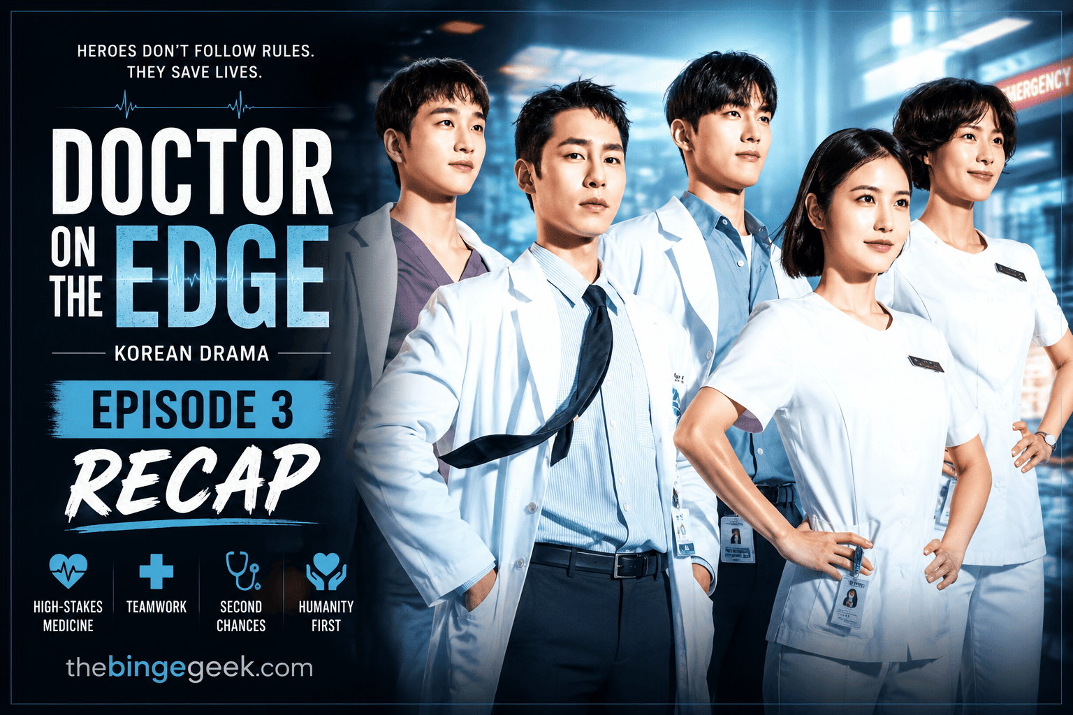 Doctor on the Edge – Korean drama Episode 3 Recap And Review 2026