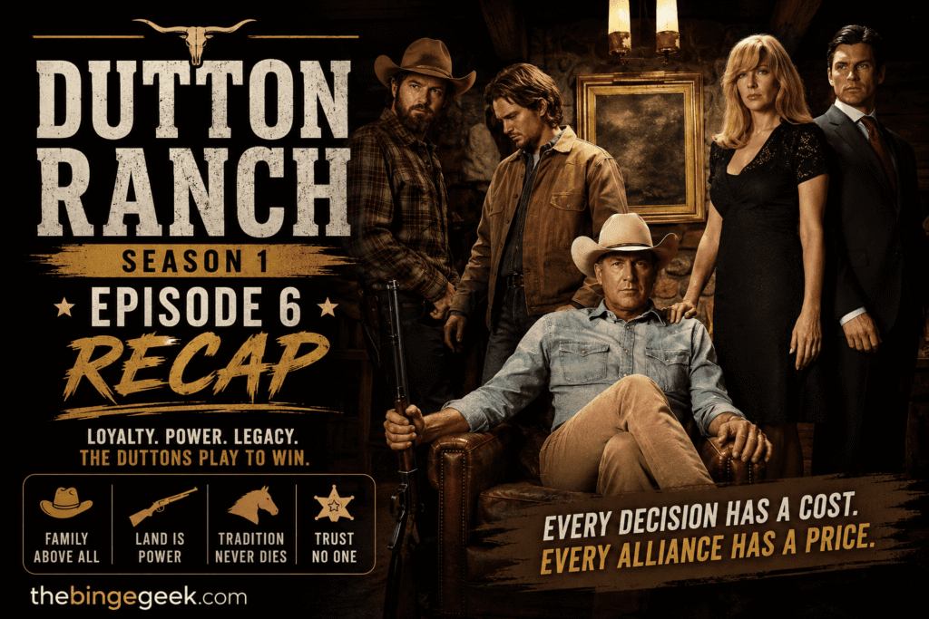 Dutton Ranch Season 1 Episode 6 Recap Trouble Brewing at 10 Petal Ranch 2026