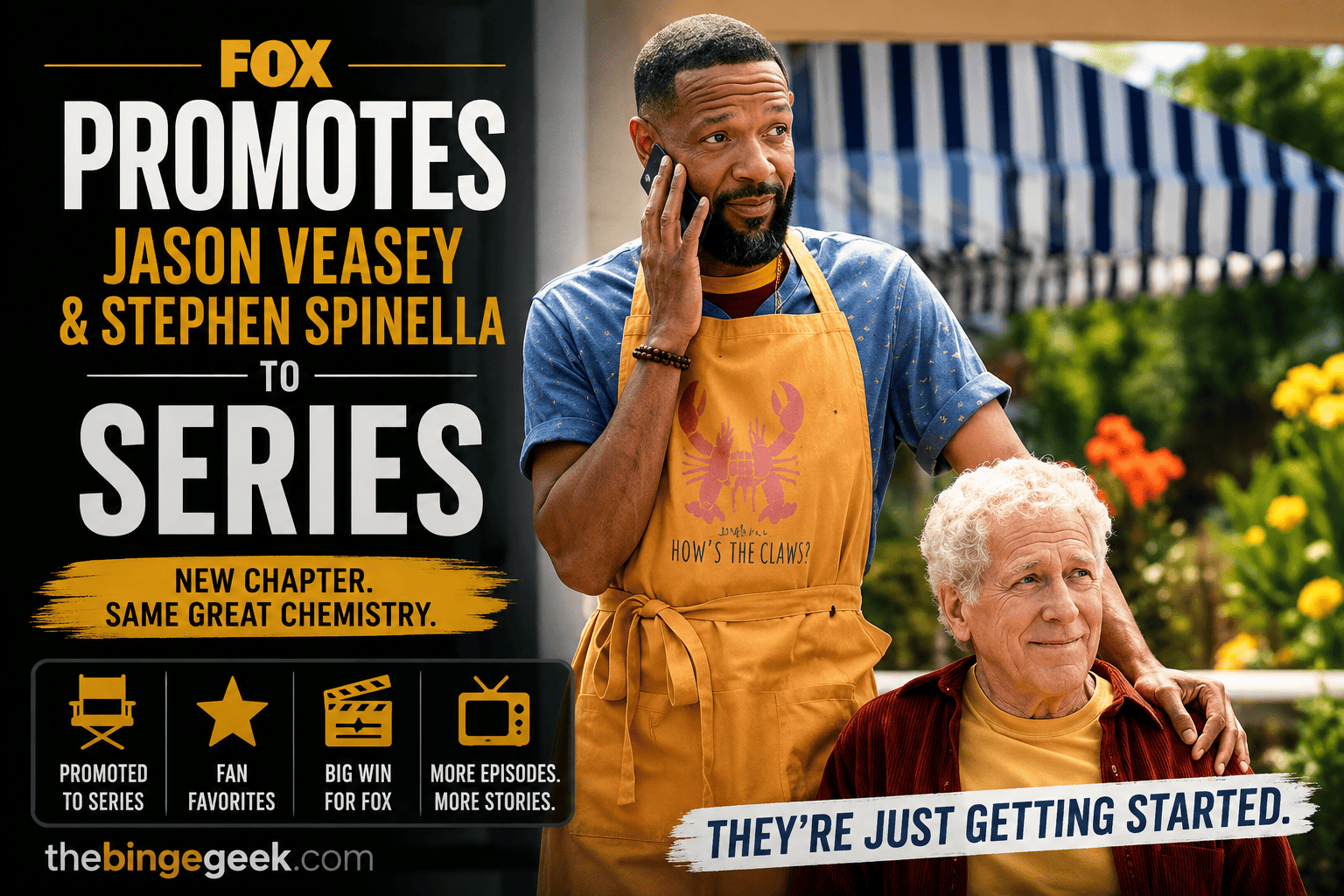 Fox Promotes Jason Veasey and Stephen Spinella to Series Regulars for Best Medicine Season 2 2026