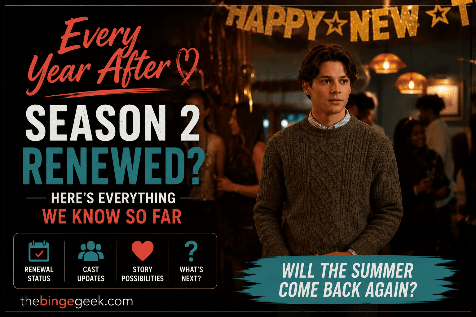 Has Every Year After been renewed for Season 2 Here’s what we know 2026