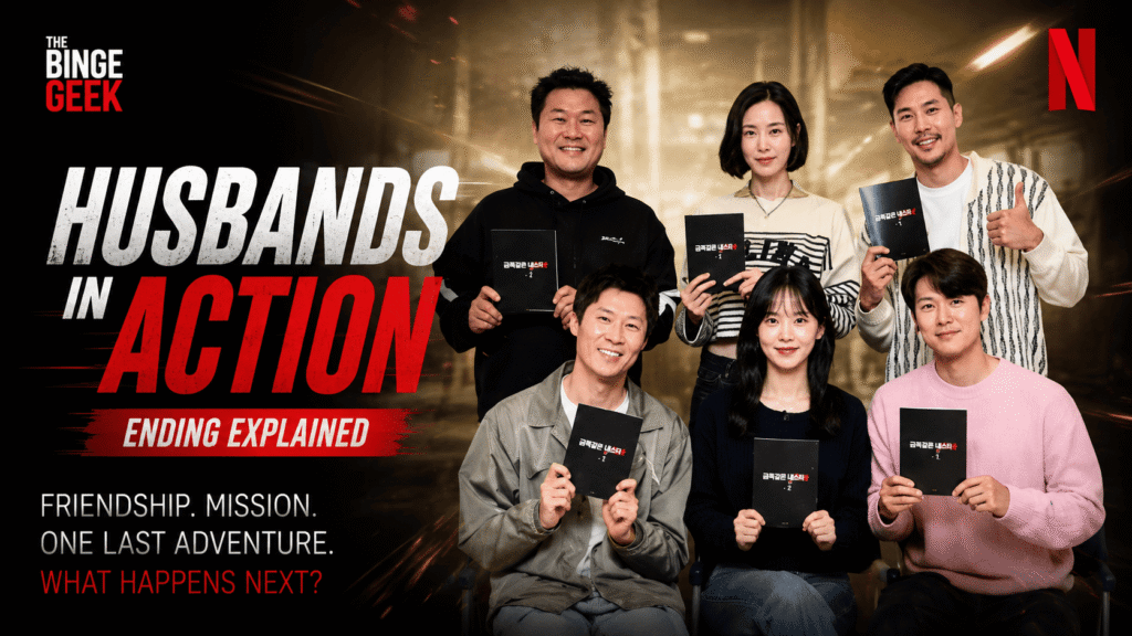 Husbands In Action Ending Explained – How do Choong-sik and Min-seok save their family 2026