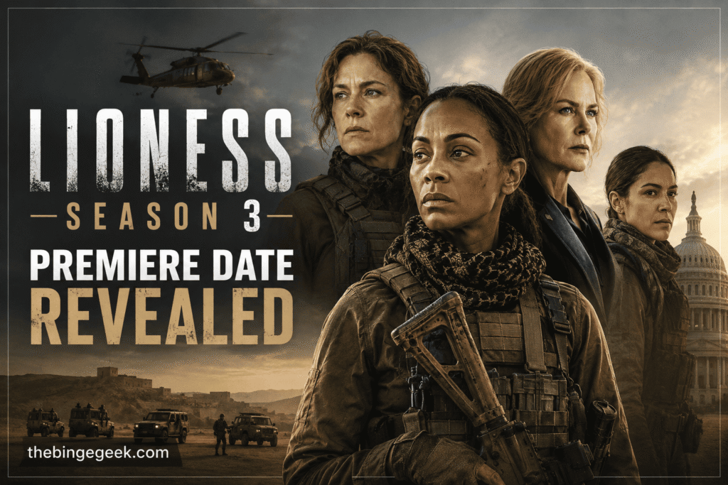 Lioness Season 3 Premiere Date Revealed Zoe Saldaña and Nicole Kidman Return for the Spy Thriller’s Most Personal Mission Yet 2026