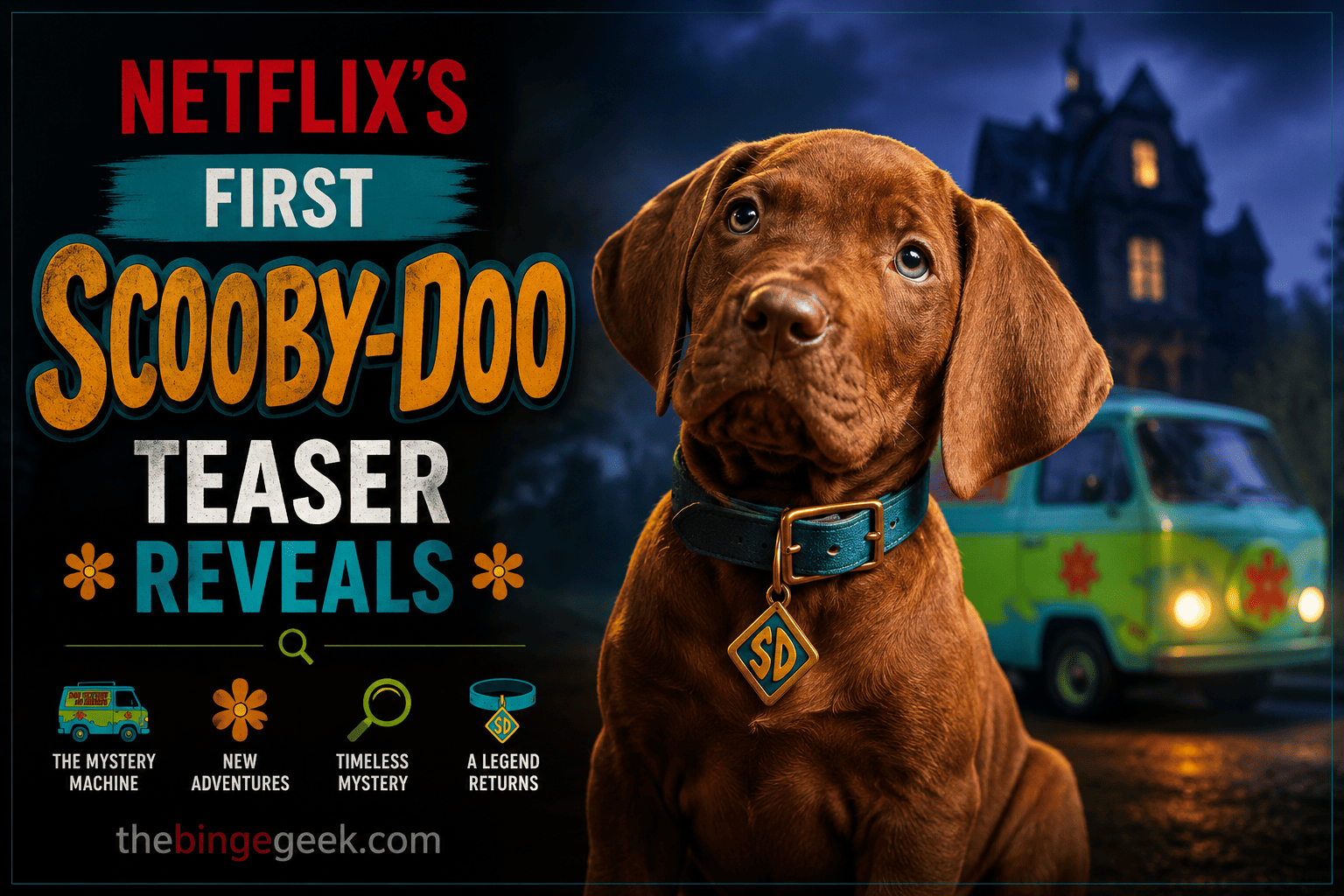 Netflix’s First Scooby-Doo Teaser Reveals a Real Dog as Scooby and Fans Are Losing It 2026