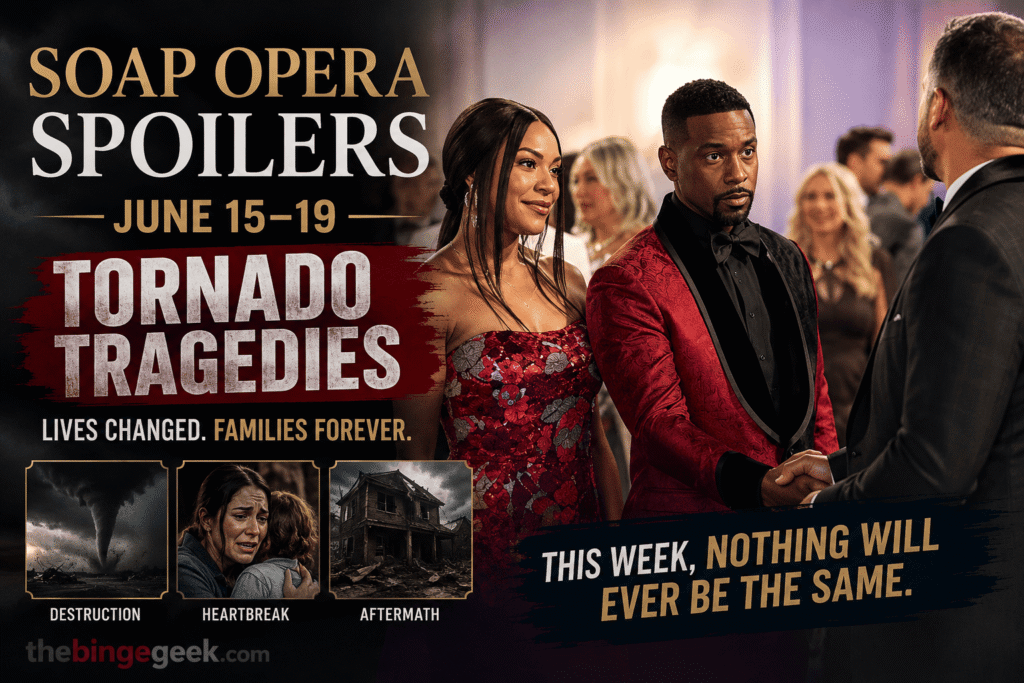 Soap Opera Spoilers for June 15-19 Tornado Tragedies Surprise Returns and Dangerous Secrets 2026