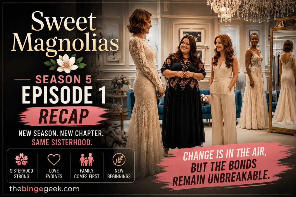 Sweet Magnolias – Season 5 Episode 1 Recap And Review 2026