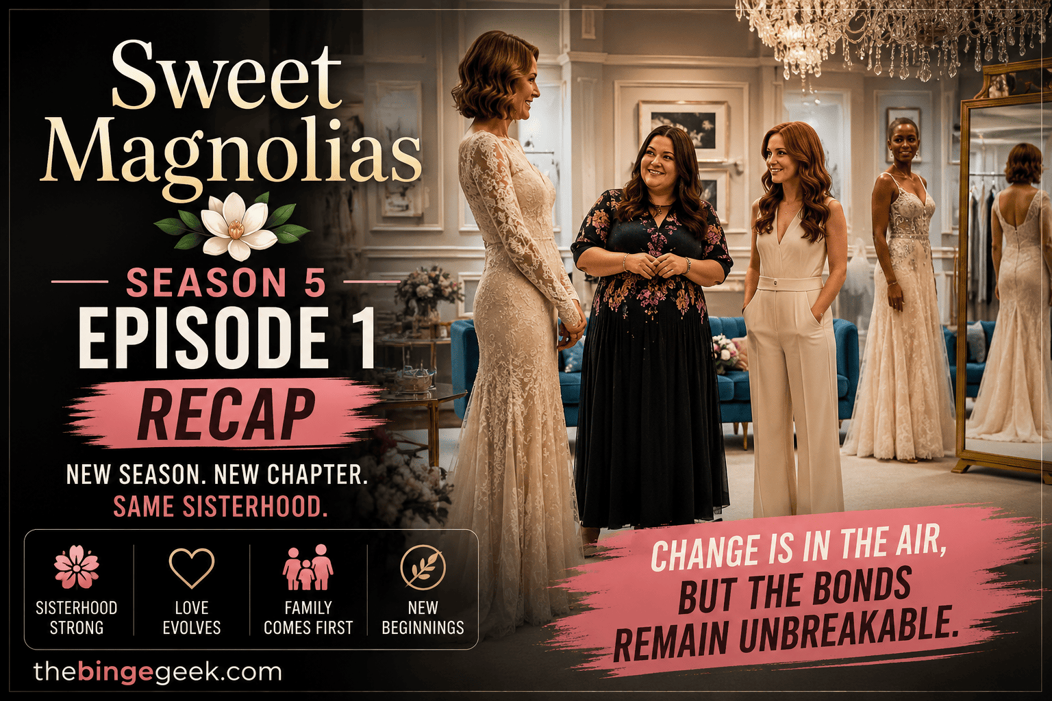 Sweet Magnolias – Season 5 Episode 1 Recap And Review 2026
