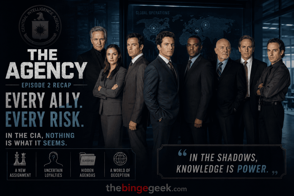 The Agency – Episode 2 The Wooden Duck Recap And Review 2026