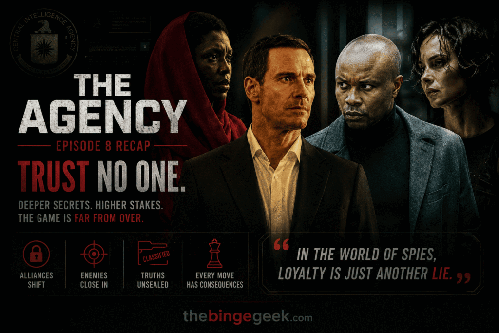 The Agency – Episode 8 Truth Will Set You Free Recap And Review 2026