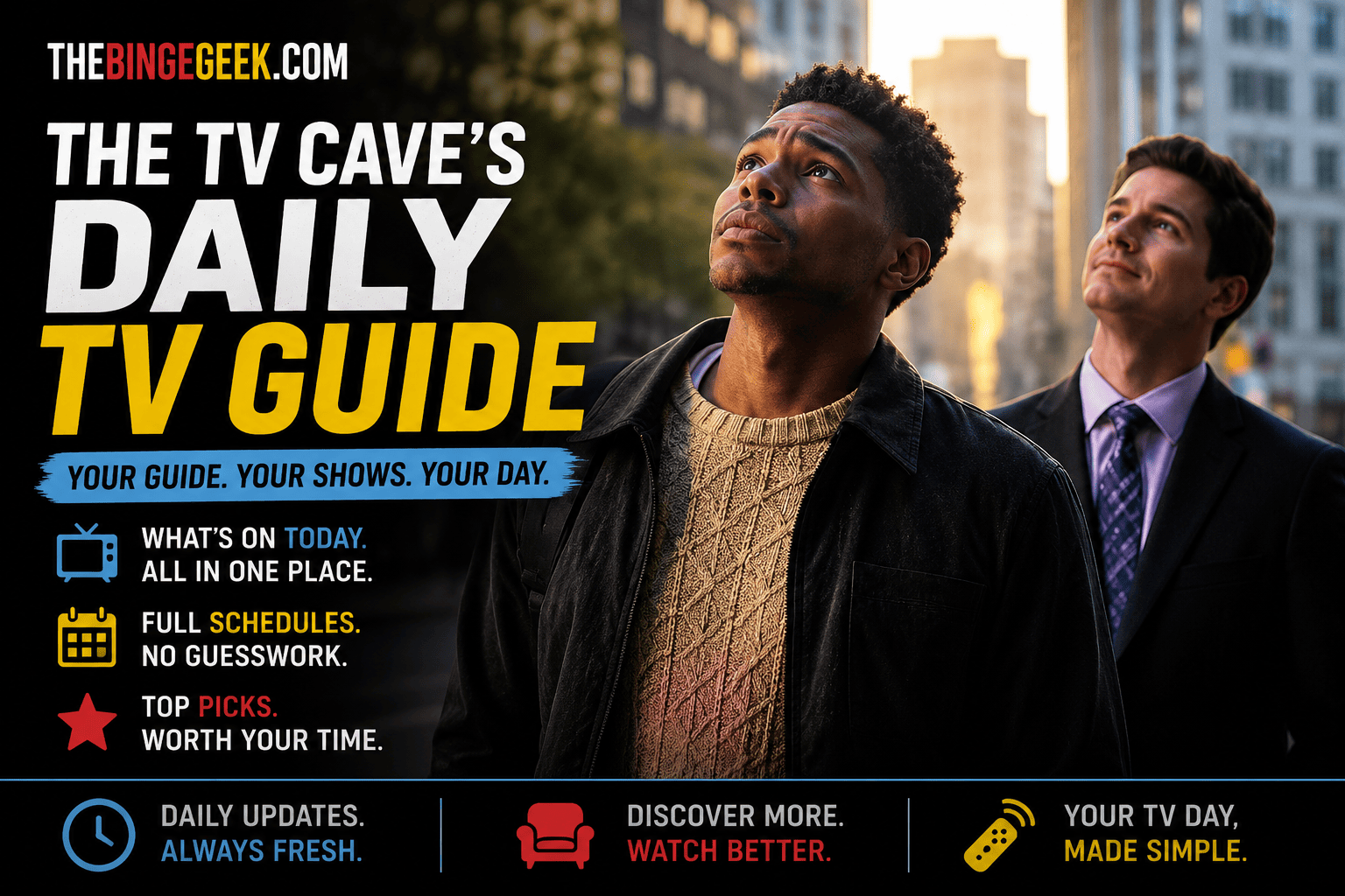 The TV Cave’s Daily TV Guide What to Watch on June 17 2026