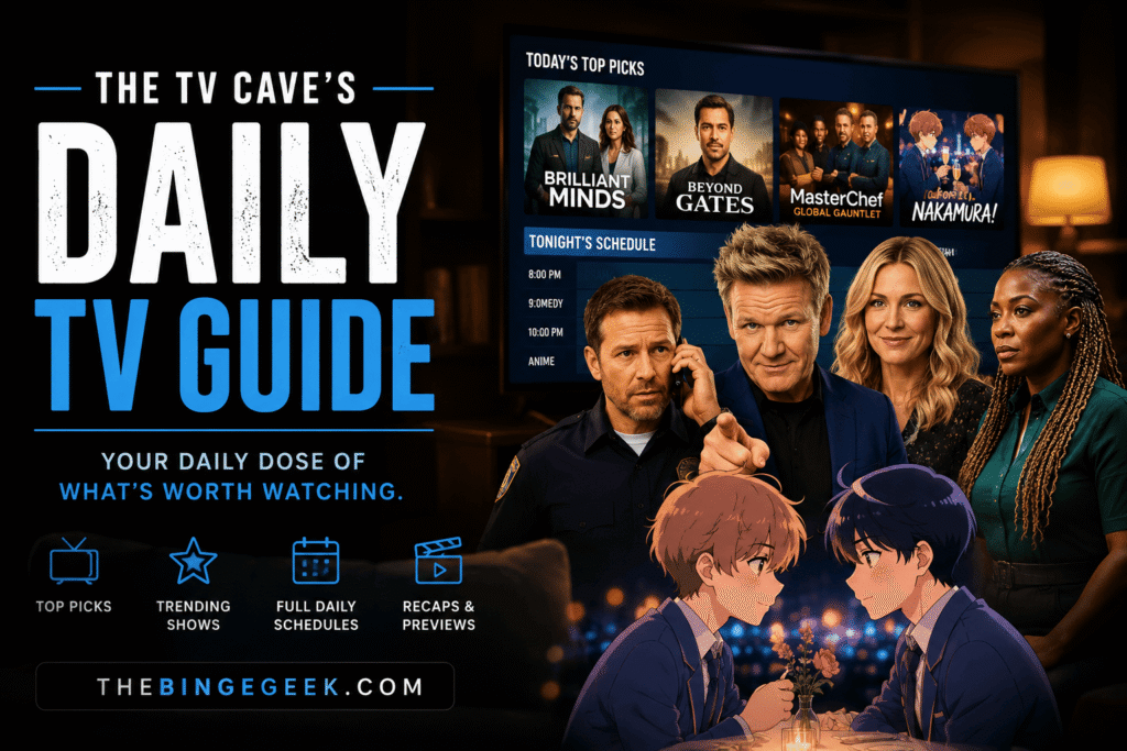 The TV Cave’s Daily TV Guide What to Watch on June 4 2026