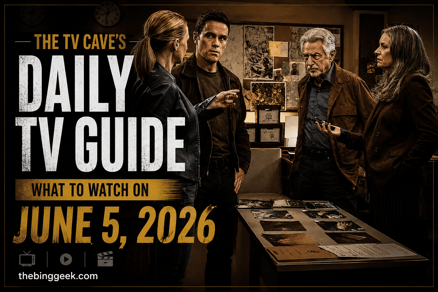 The TV Cave’s Daily TV Guide What to Watch on June 5 2026