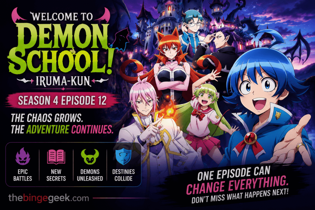 Welcome to Demon School! Season 4 Episode 12 Preview Release Date Time And Where To Watch 2026