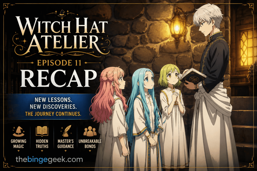 Witch Hat Atelier – Episode 11 Recap And Review 2026