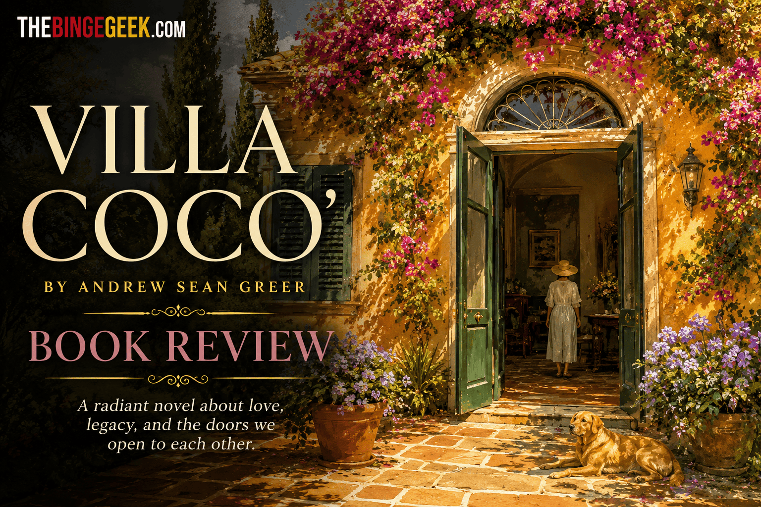 ‘Villa Coco’ by Andrew Sean Greer Book Review – A beautifully written Ghibli-esque slice of life novel 2026